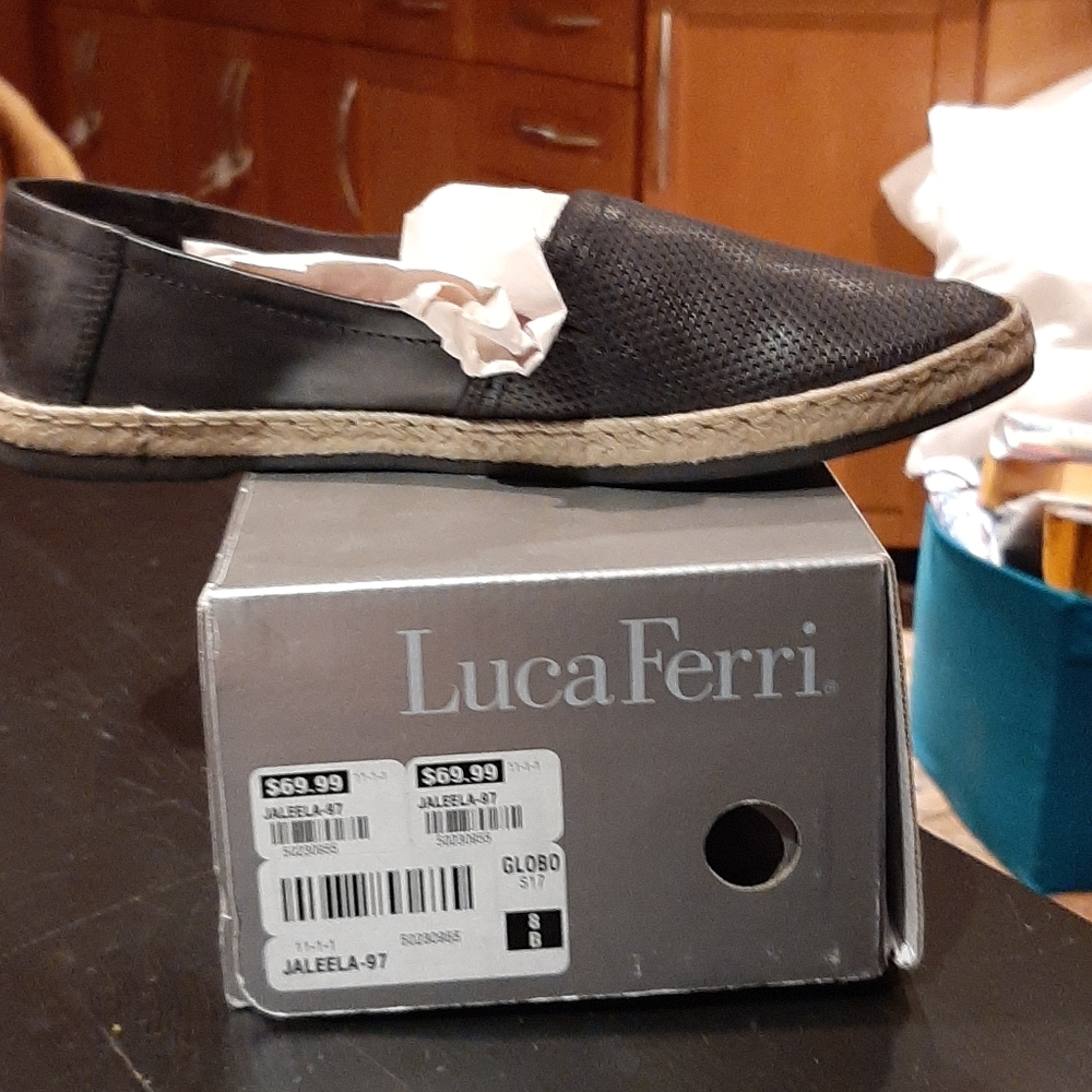 Luca Ferri Jaleela shoes sz 8 leather